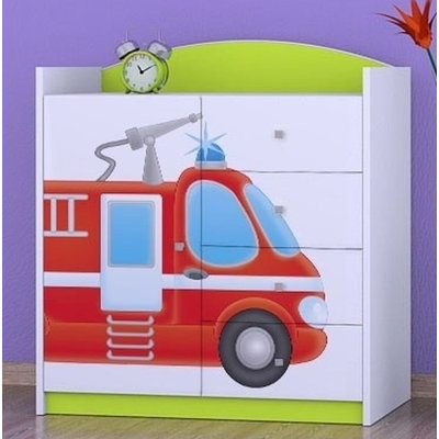 Nielsville Kids 4 - Drawer Combo Dresser