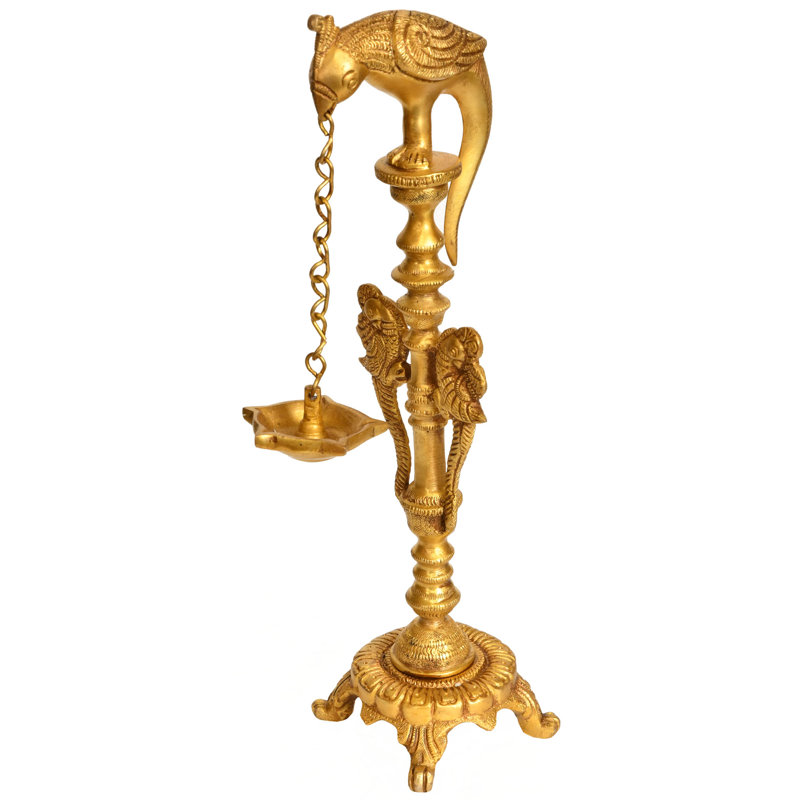 Lampe suspendue cinq mèches