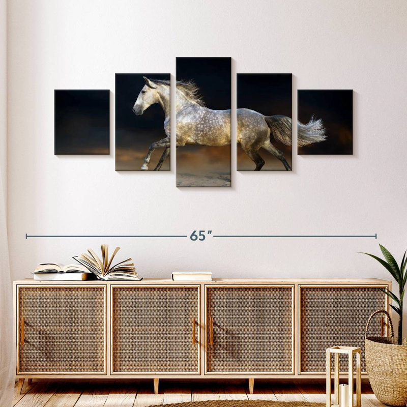 Dappled Wild Horse