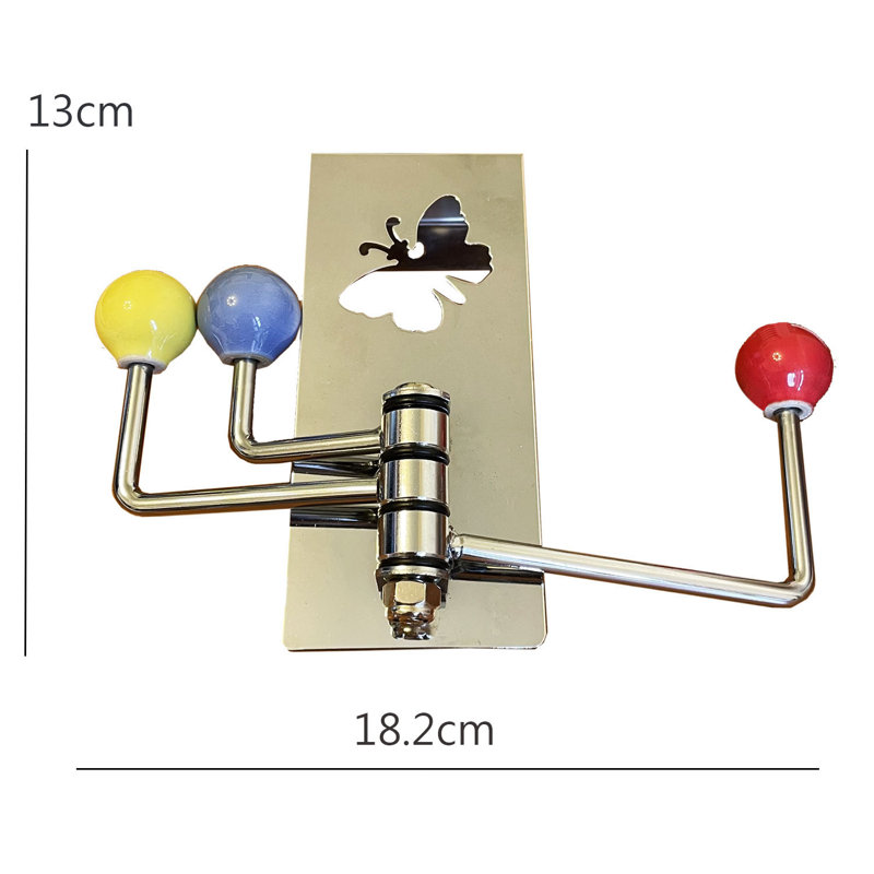 Melonia Steel Over-the-Door 3 - Hook Overdoor Hook