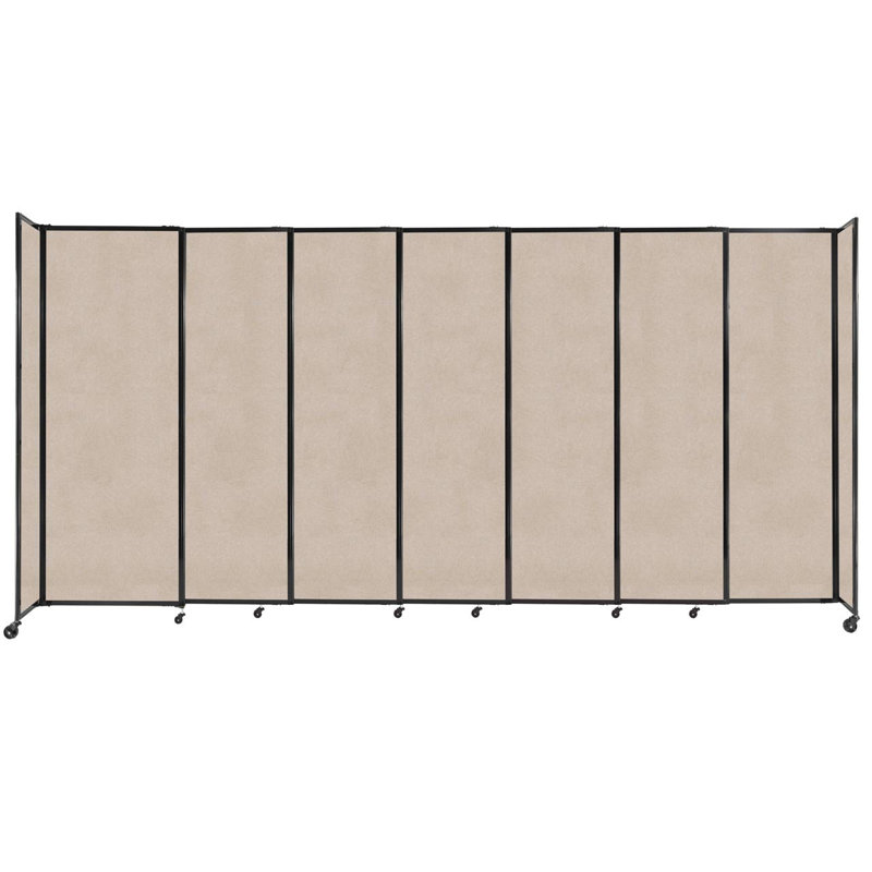 Cloison portative Soundsorb, Beige, H 60,1 po x l 86 po x P 18 po