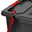 Sterilite Durable Rugged Industrial Tote with Red Latches-98363275-98363273
