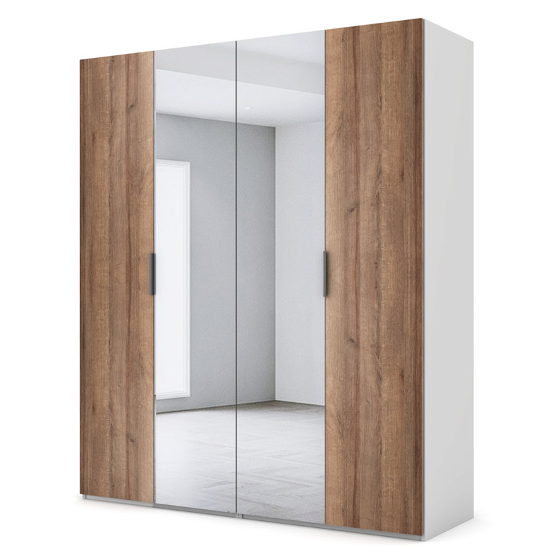 Blocco 4 Door Manufactured Wood Wardrobe