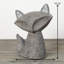 Statue de jardin renard