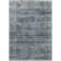 Machine Washable Indoor/Outdoor Xhevrie Denim Rug