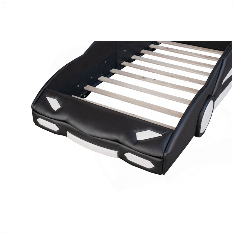 Lit plateforme simple avec roulettes