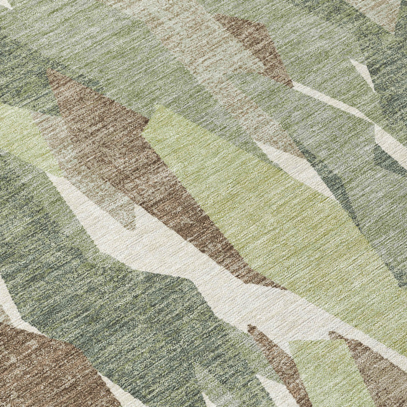 Machine Washable Indoor/Outdoor Chantille ACN2329 Stripes Rug, Rectangle 8' x 10'