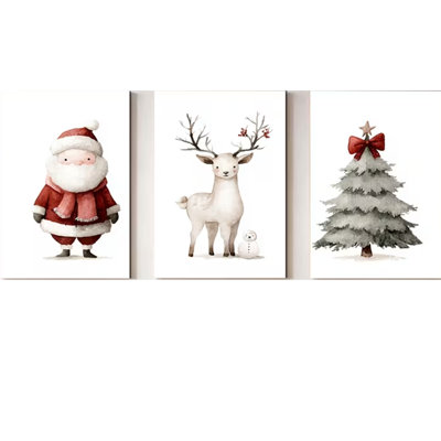 3 Piece Wrapped Canvas Wall Art