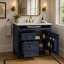 Meuble-lavabo moderne de 36 pouces avec lavabo supérieur, grand espace de rangement et design minimaliste élégant pour une utilisation efficace de l'espace.-600713664