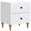 43cm W Manufactured Wood Bedside Table-1536208074
