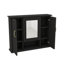 Armoire de rangement 36 po, armoire murale avec miroir et armoire à pharmacie à trois portes 36 po-1976693515