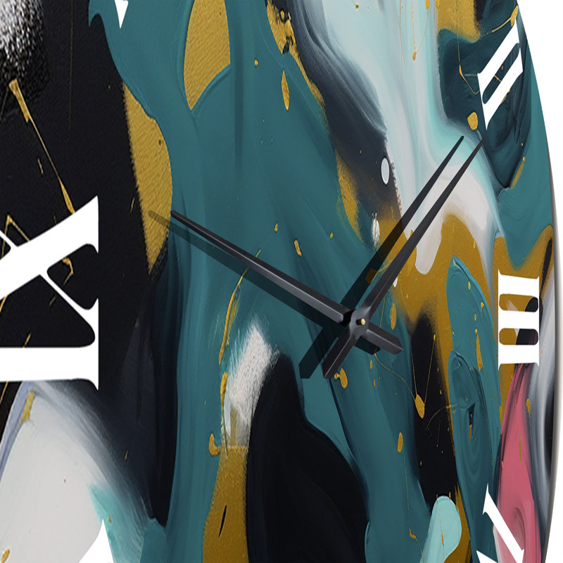 Metal Wall Clock, Large