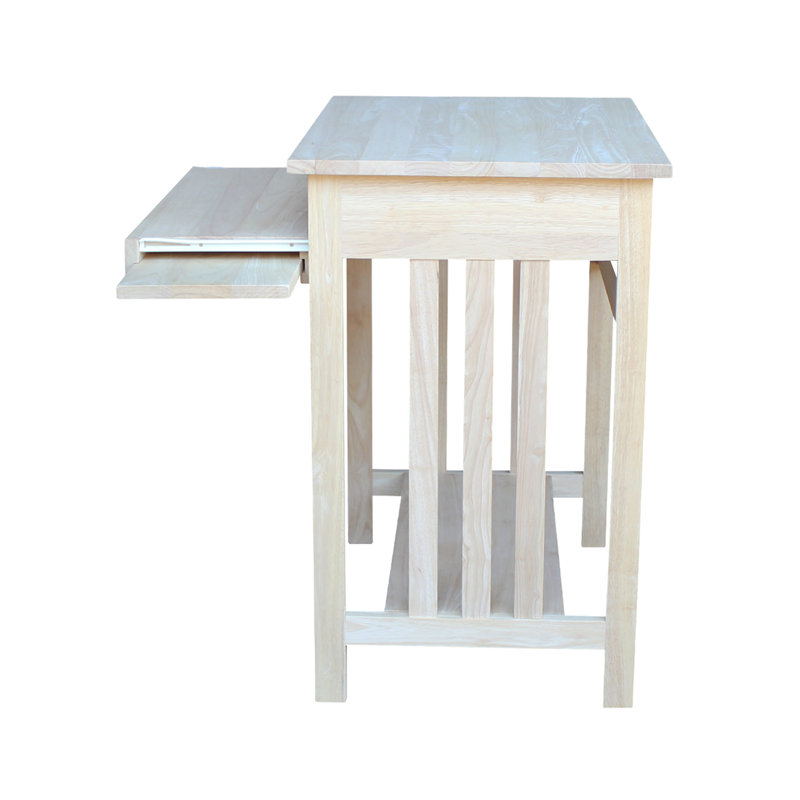 Manatuto Solid Wood Computer Desk