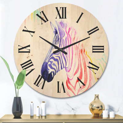 Solid Wood Wall Clock