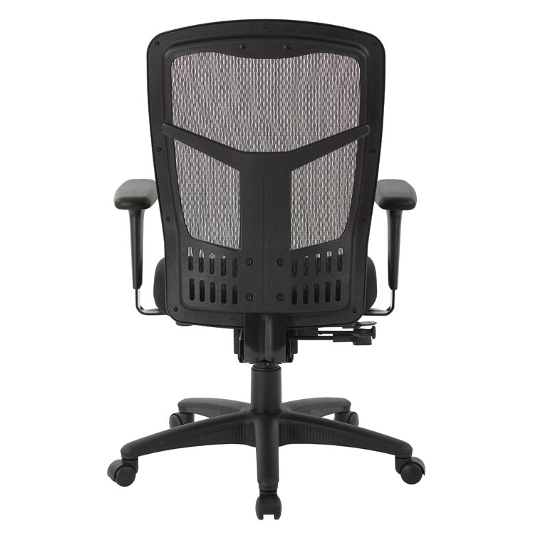 ProGrid Mesh High Back Chair w/Fabric Seat