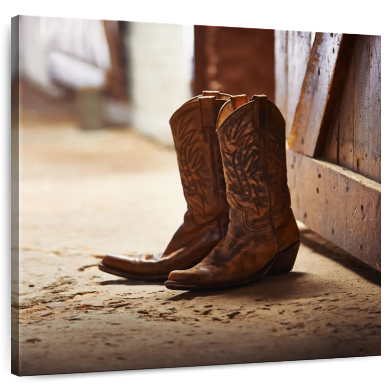 Lelar Barn Cowboy Boots, 36" H x 36" W