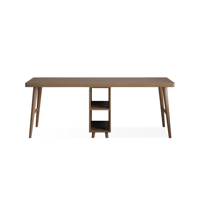 Bureau d'écriture Burlywood, H 29,53 po x l 70,87 po x P 23,62 po