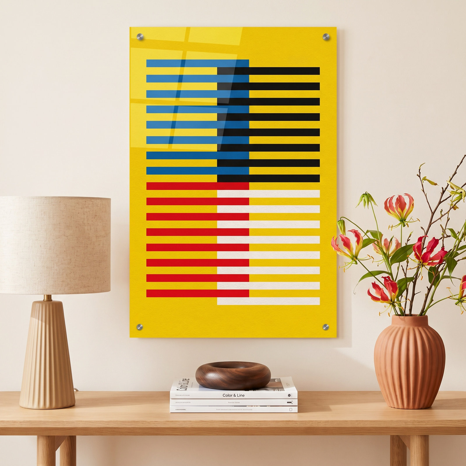 Bauhaus 8 Print by Gary Williams, 36" H x 24" W x 0.2" D
