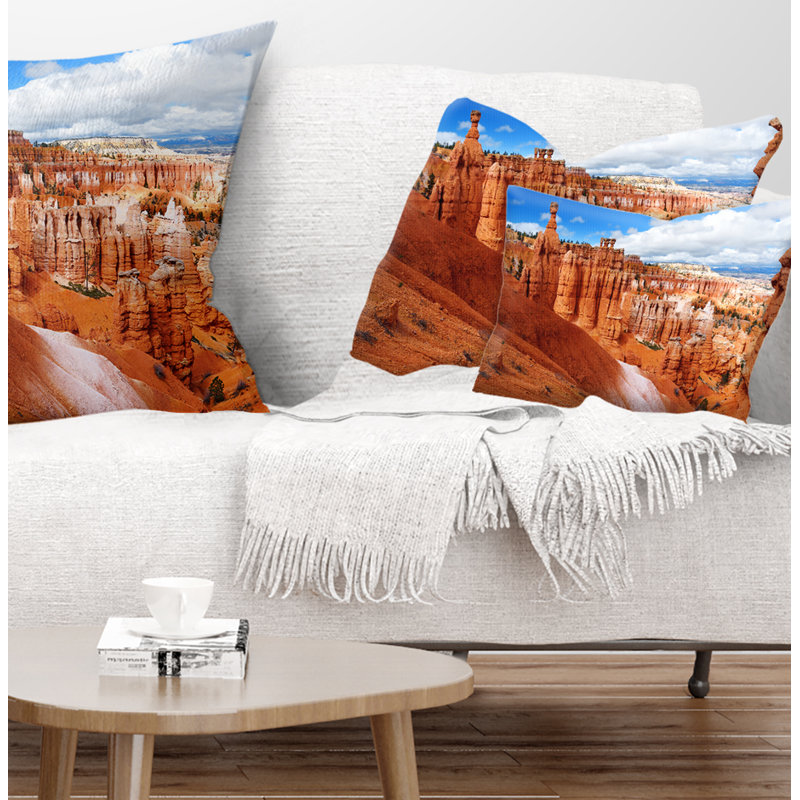 Landscape Reversible Throw Pillow