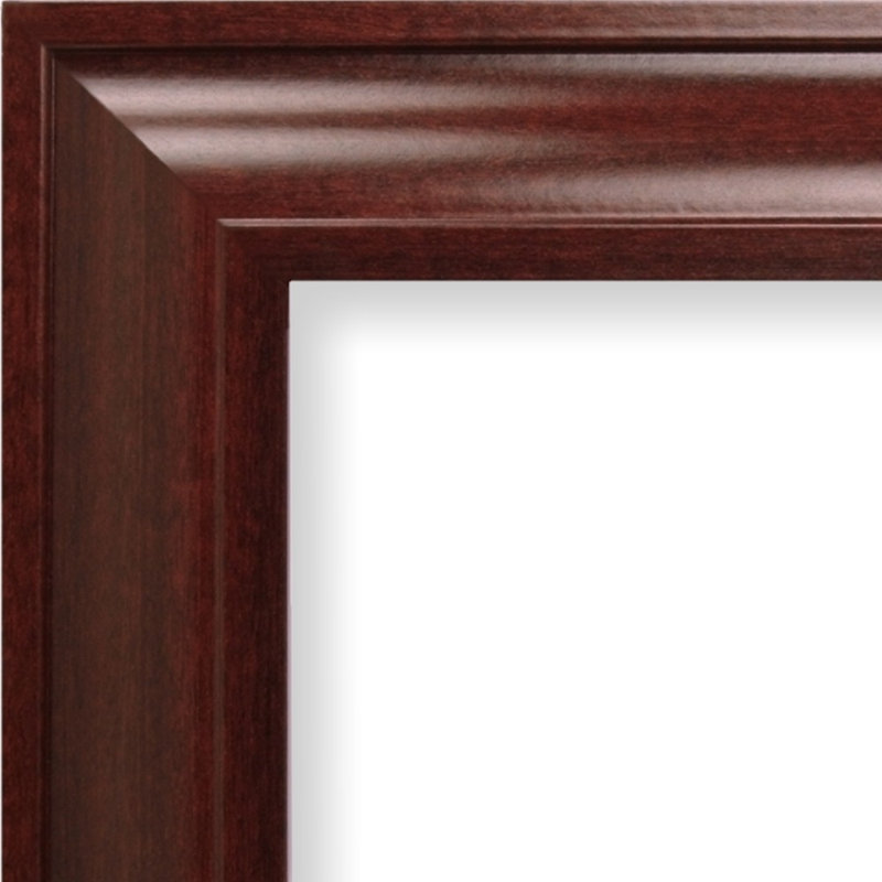 Farkas Beveled Picture Frame, 5" x 7", Cherry Red