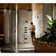 Statement™ 10 in. Ceiling-Mount Two-Function Rainhead Arm And Flange