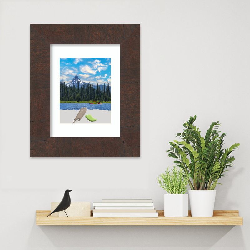 Coralena Brown Picture Frame with Mat