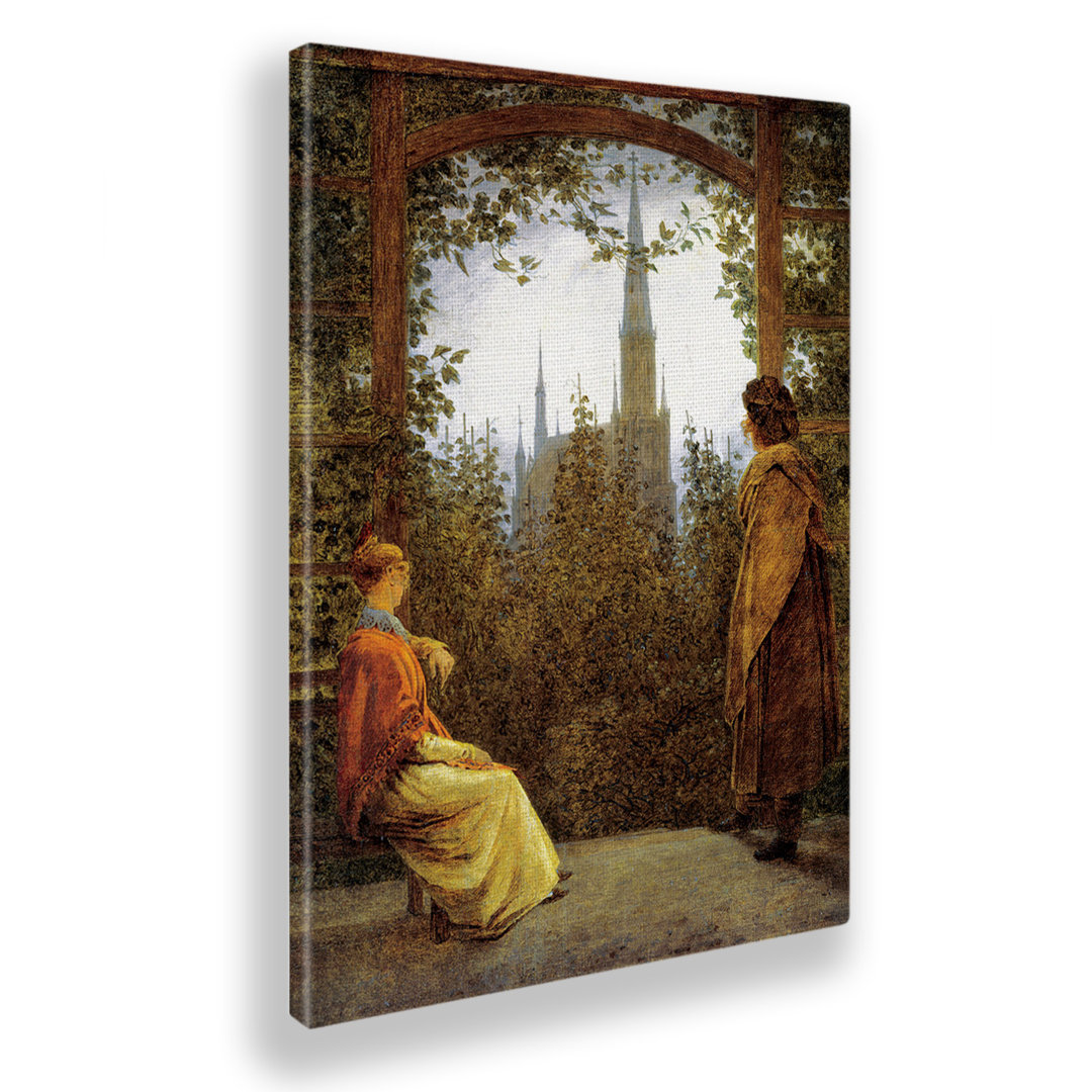 Wandbild Das Sommerhaus von Caspar Friedrich