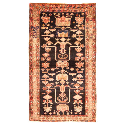 Tapis noir Andelz 3 pi 5 po x 6 pi 1 po