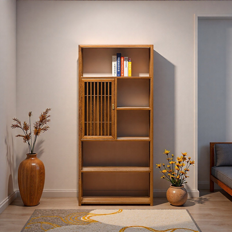 Nouvelle bibliothèque de style minimaliste chinois