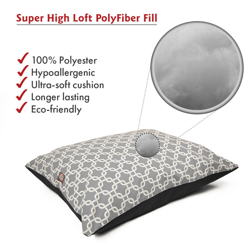 Coussin Super Value, Moyen (l 35 po x P 28 po x H 7 po), Gris