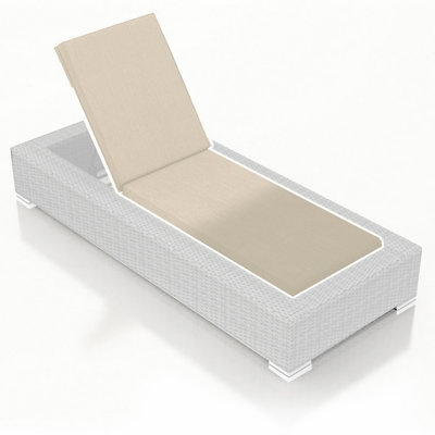 Reclining Chaise Lounge Cushion - by Ebern Designs