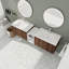 Meuble-lavabo double 72 po avec plateau de meuble-lavabo mural en résine 72 po-1752533747
