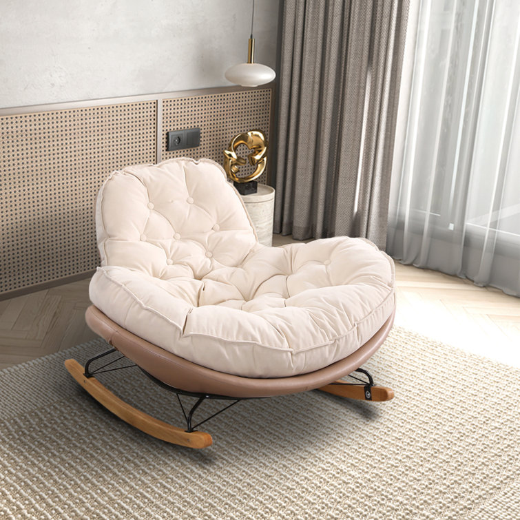 Soft and Comfortable Living Room Relaxing Rocking Chair - China Rocking  Chair and Lazy Chair