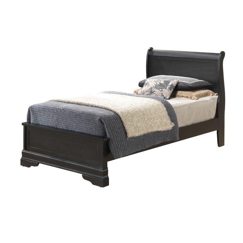 Citronelle Standard Bed, Twin, Black