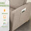 Meit 49" W Convertible Sleeper Sofa 3-In-1-12605748