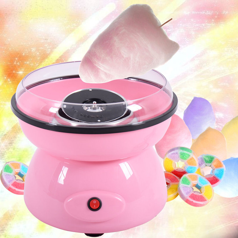 Symple Stuff Cotton Candy Machine, Pink