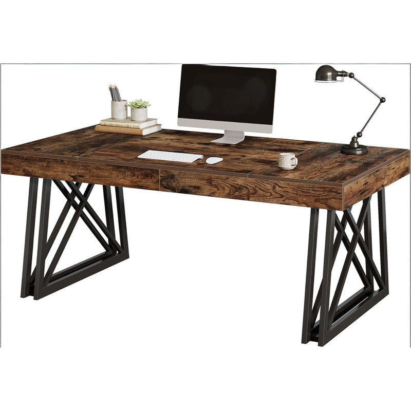 Vintage Executive Desk,Computer Desk,Office Desk(Only Table)