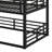 Metal Triple Bunk Bed With Guardrails-2075004198-2075004193