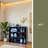 Glass Door Shoe Box Shoe Storage Cabinet With RGB Led Light-1228327765