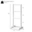 Porte-serviettes sur pied en bois d'acacia-55042841