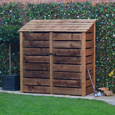 Tappahannock 180cm W x 80cm D Solid Wood Log Store