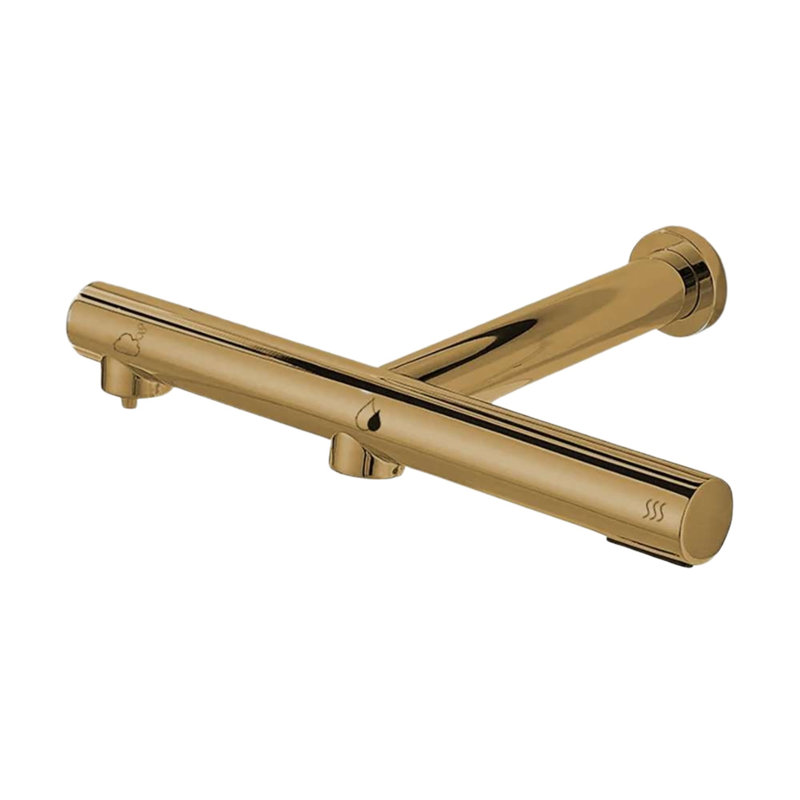 Electroplated Brass 3 In 1 Touchless Faucet Sleek Durable and Efficient Multi Function Design
