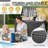 90 Gallons Plastic Lockable Deck Box Outdoor Indoor Storage-114791538
