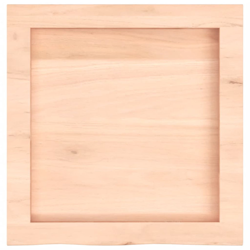 Flagstaff Oak Solid Wood Floating Shelf, 6cm H x 40cm W x 40cm D