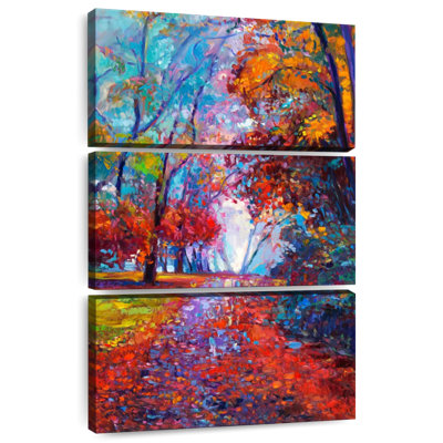 Alvord écarlate automne