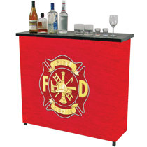 Miami Heat Hardwood Classics 2-Shelf Portable Bar with Case