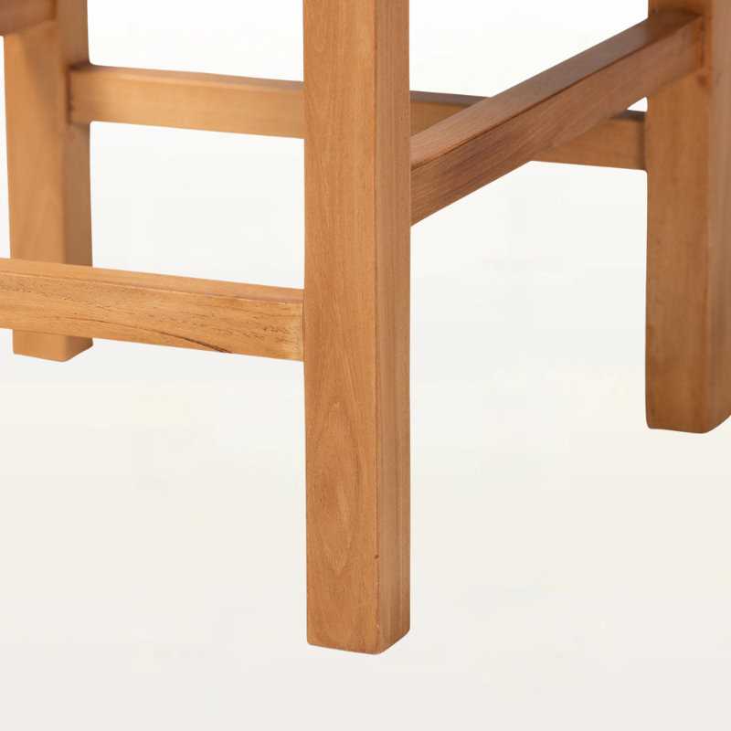 Kiara Woven Seagrass Counter Stool in Honey/Natural Brown, 36.82'' H X 17.11'' W X 19.15'' D