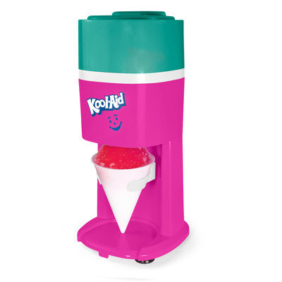 Kool-Aid Electric Shaved Ice & Snow Cone Maker with Ice Mold, Sharkleberry