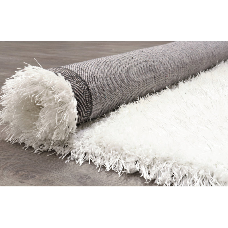 Solid Colour Shag Area Rug Set, Rectangle 200 x 290cm