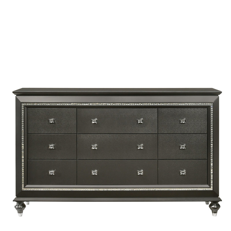 Commode, Gris argenté